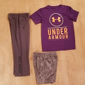 ⚫4 yrs Under Armour mixed bundle